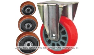 Колесо неповоротное Lema FC1-TPU-150-250-6I